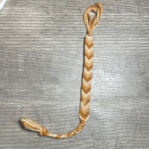 handmade embroidery thread bracelet